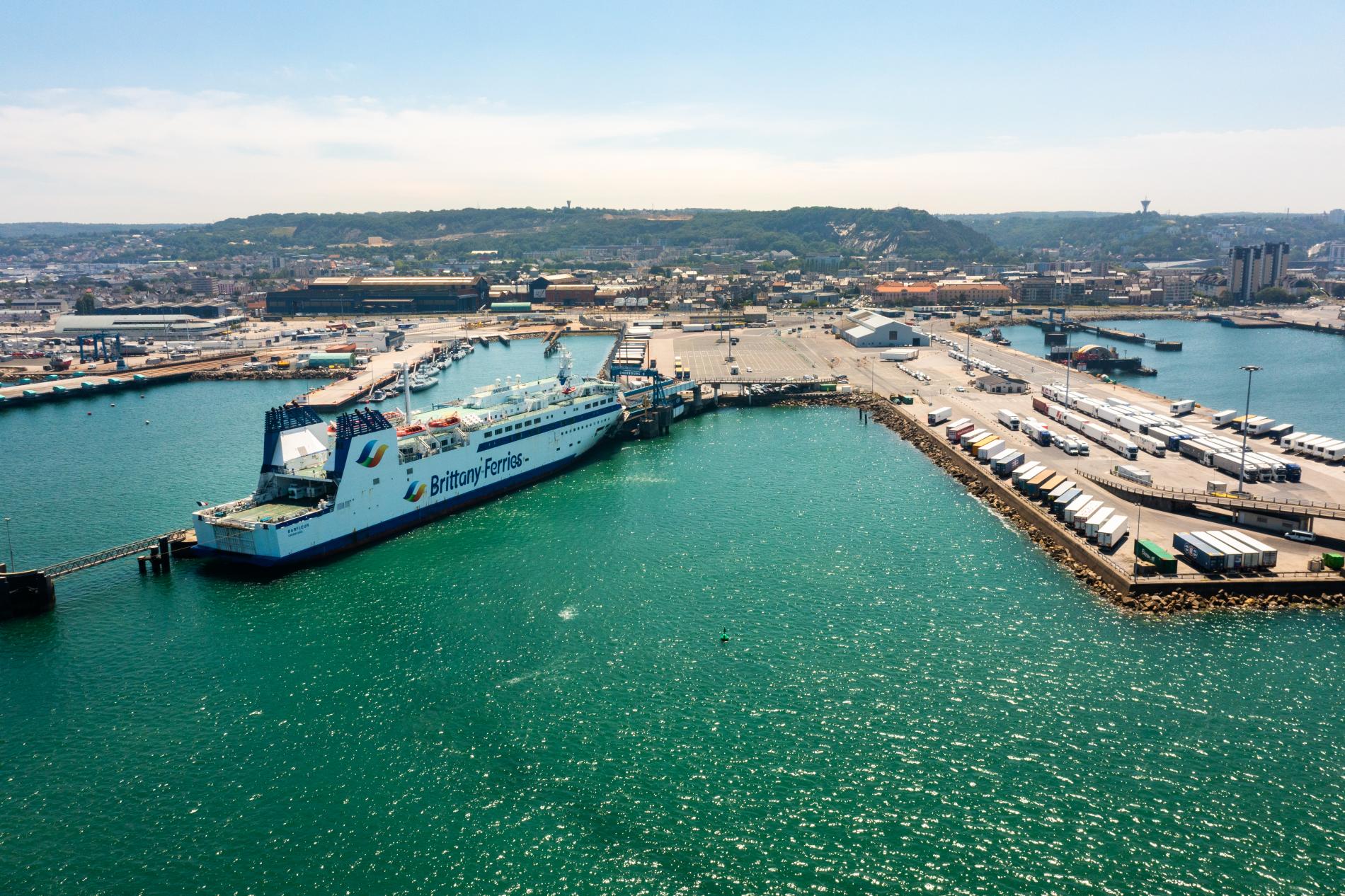 Port de Cherbourg @Biplan